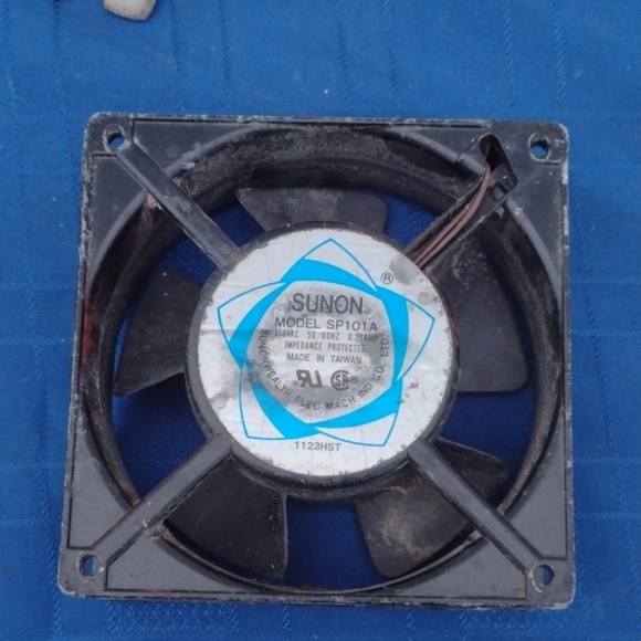 Minuteman Doorway/Wood stove Fan - Picture 1 of 3